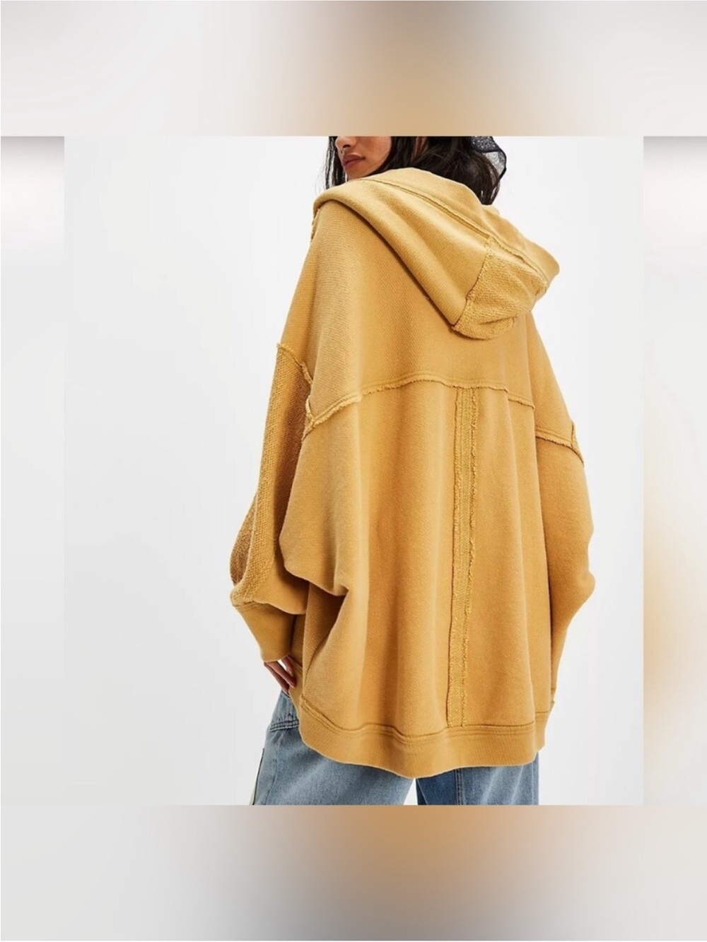 NWT Free People We The Free Forever Yours Cardi - Sunflower Sun Yellow - Small - Picture 8 of 12